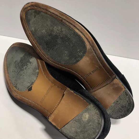 Steve Madden Men’s Madly, Black Slip-On Loafers, Size 9.5M main image 4